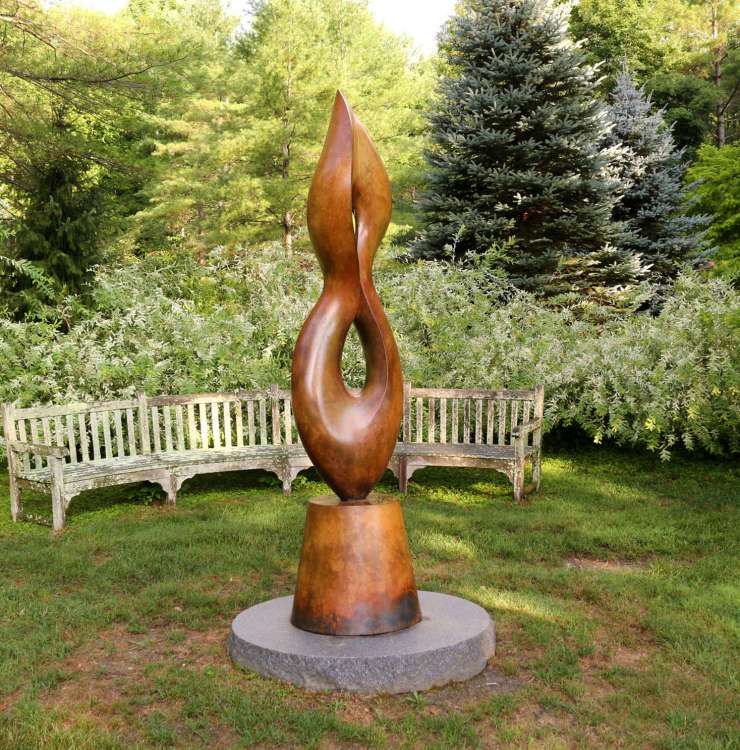 Belldonna by Vermont sculptor Richard Erdman